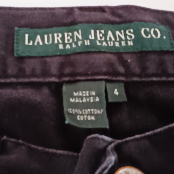 Lauren Jeans Co black jeans. - Picture 3 of 3